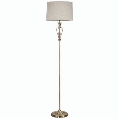 Antique Brass Floor Lamp