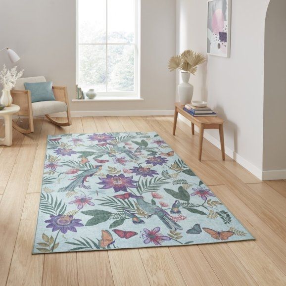 Amaya Tropical Birds Purple