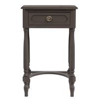 Brown 1 Drawer End Table