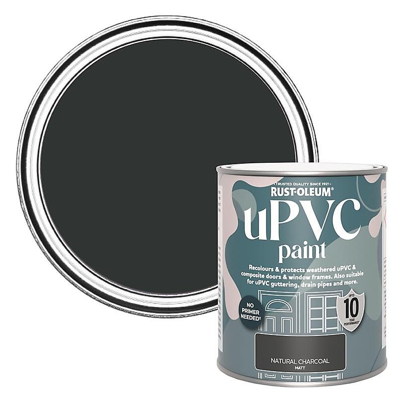 Upvc Natural Charcoal Matt Paint