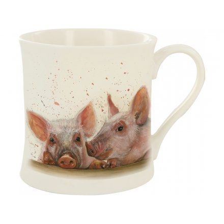 Splash Art Piggies Mug