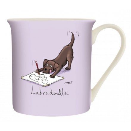Louise Tate China Mug, Labradoodle