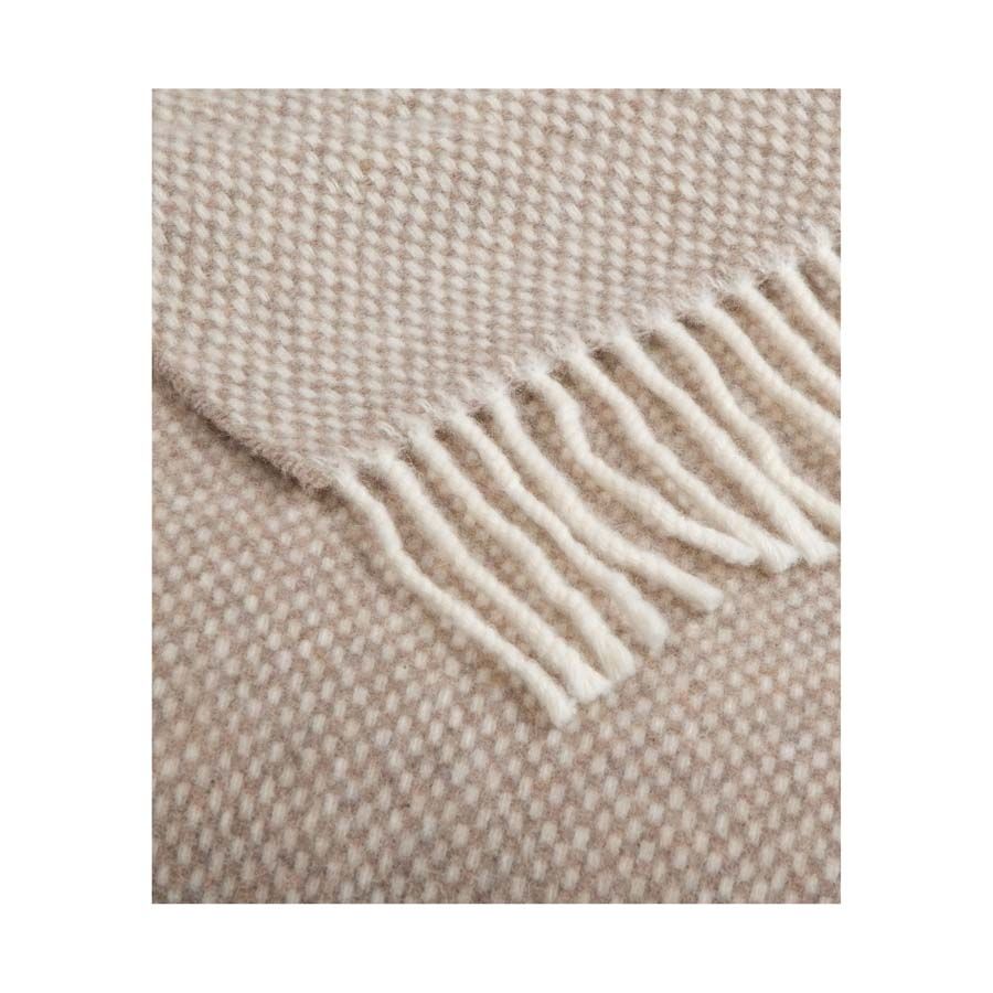 Dream, Throw 80% Wool 20% Cashmere, Color: Taupe