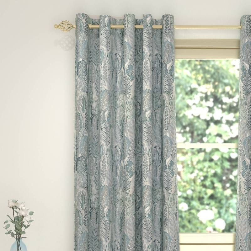 Fern Ice 90&quot;x90&quot; Curtain