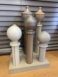 Milan 50mm Collection Smooth-Reeded Pole