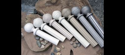 Milan 50mm  Designer Collection Smooth/Reeded Finish