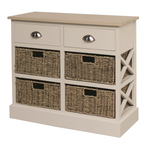 Linen 4 Basket Storage