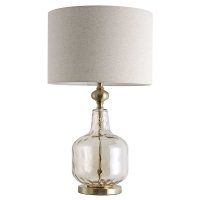 Table Lamp bubbled Glass