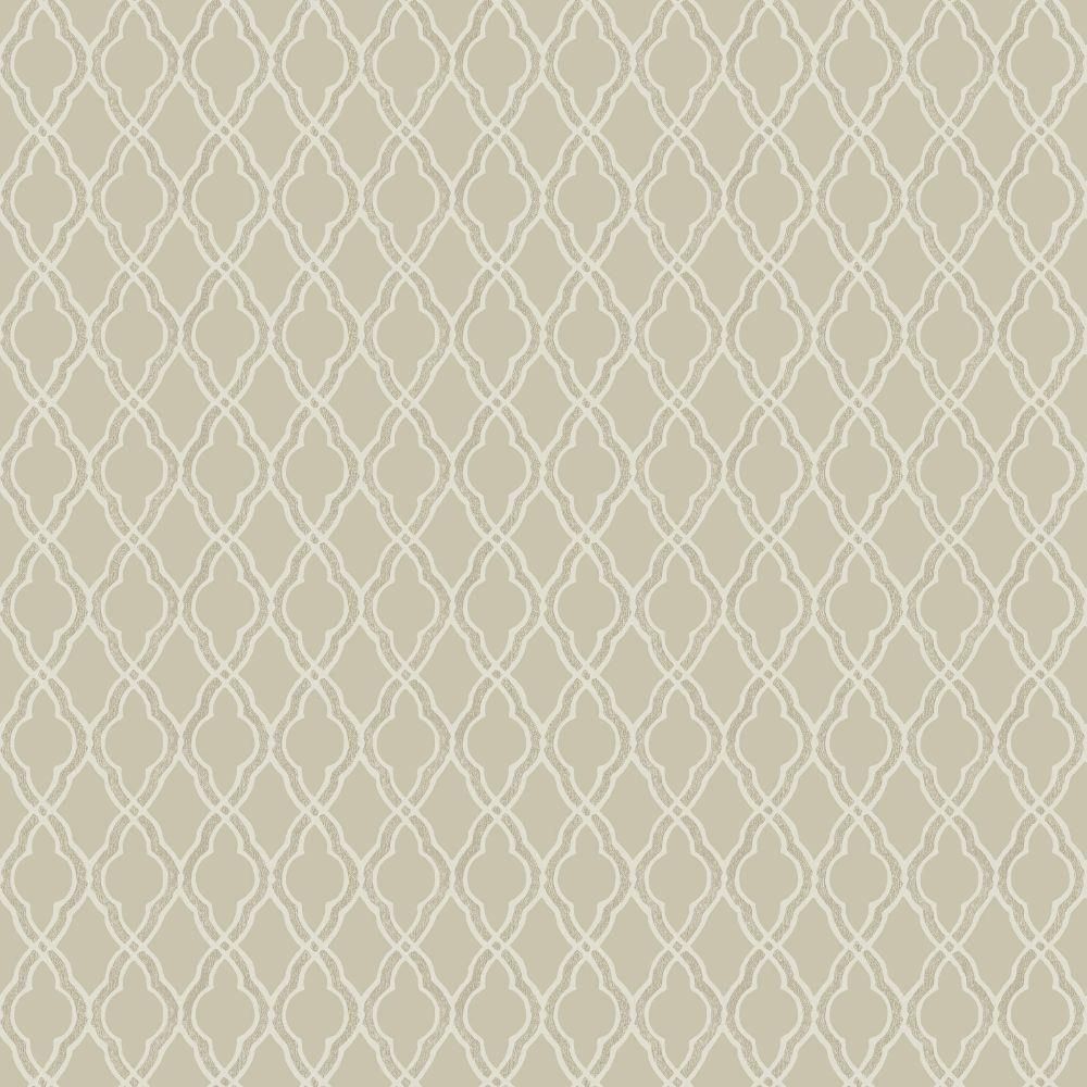 Trellis Cream Wallpaper