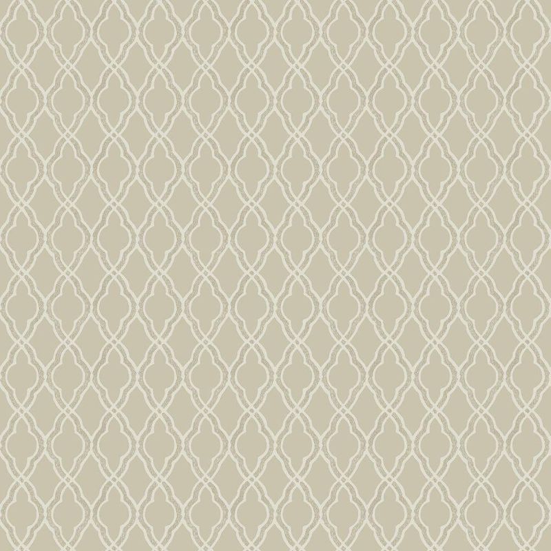 Trellis Cream Wallpaper