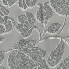 PEONY SILVER CURTAIN