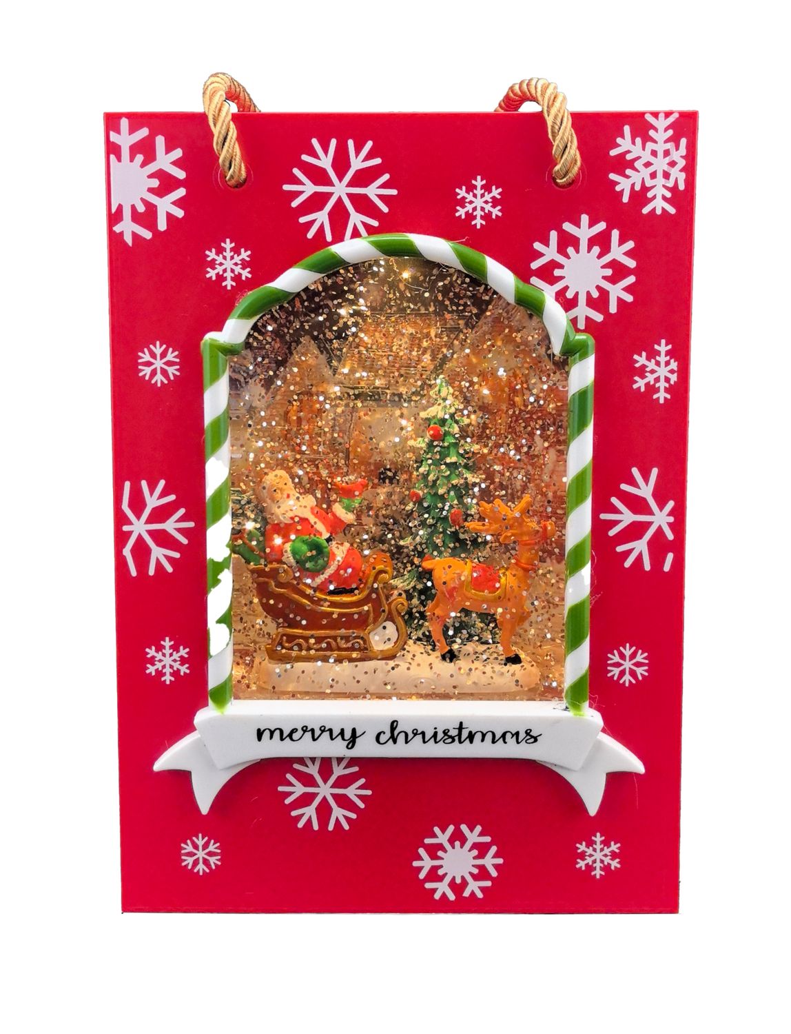 Gift Bag with Santa