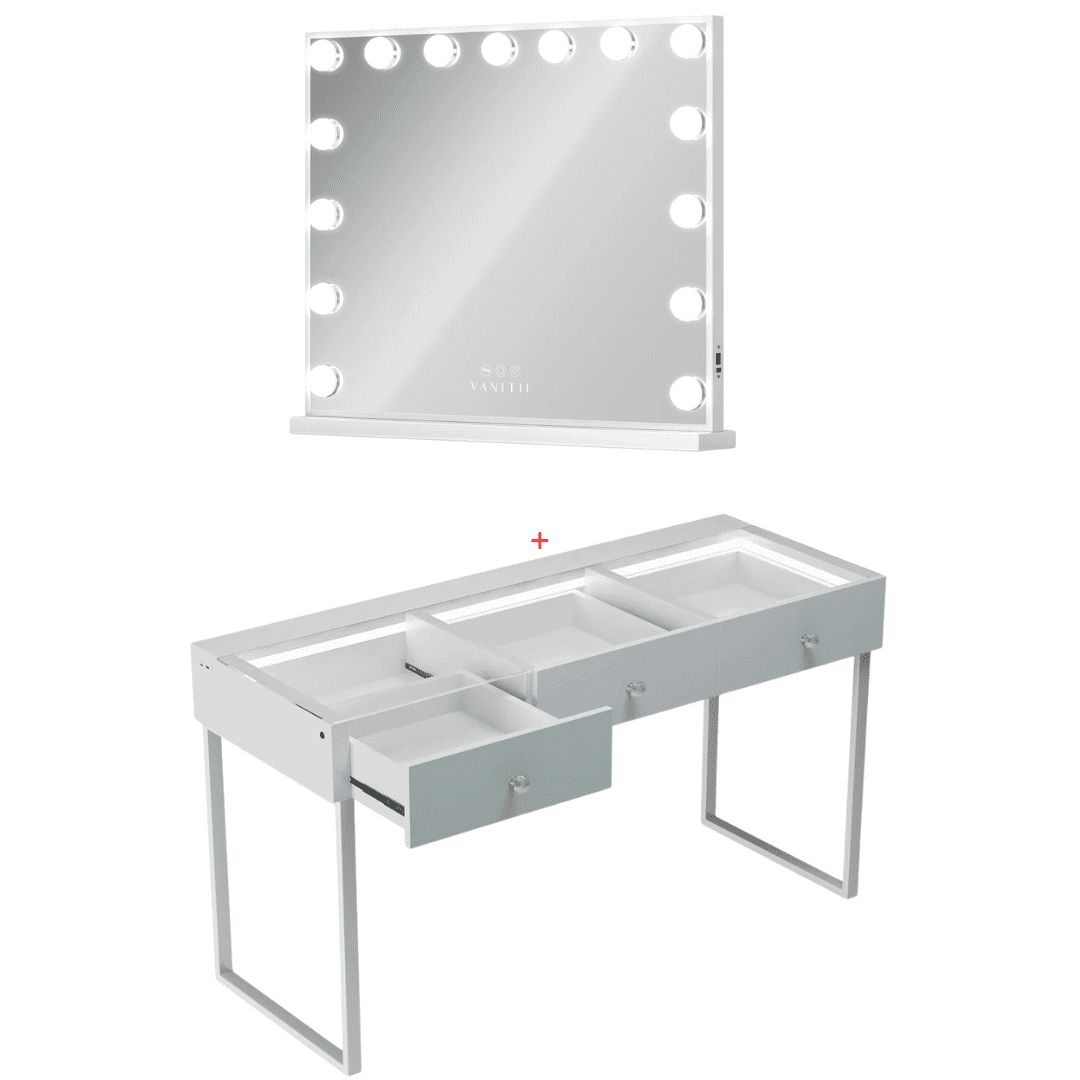 Vanity Table With Mirror