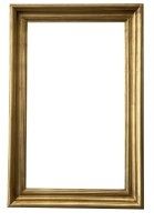 Square Gold Mirror