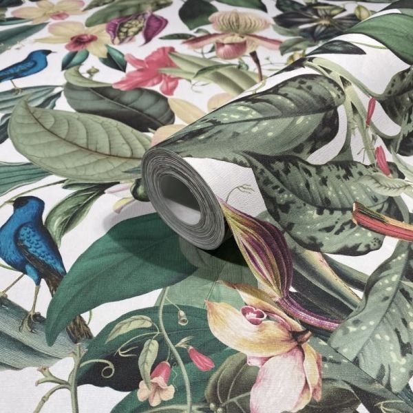 Pink Floral Wallpaper