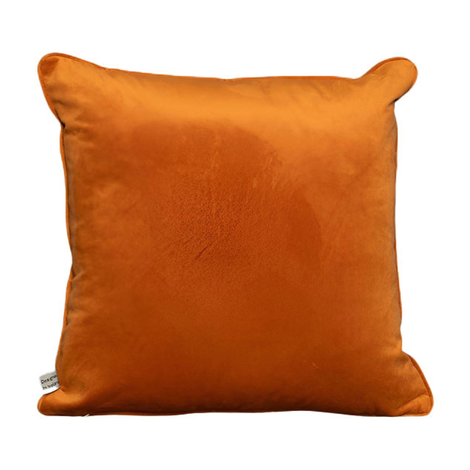 CUSHION F&amp;H VELVET PLAIN COPPER