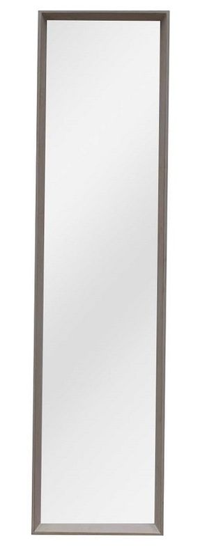 Long Bevelled Mirror Cream