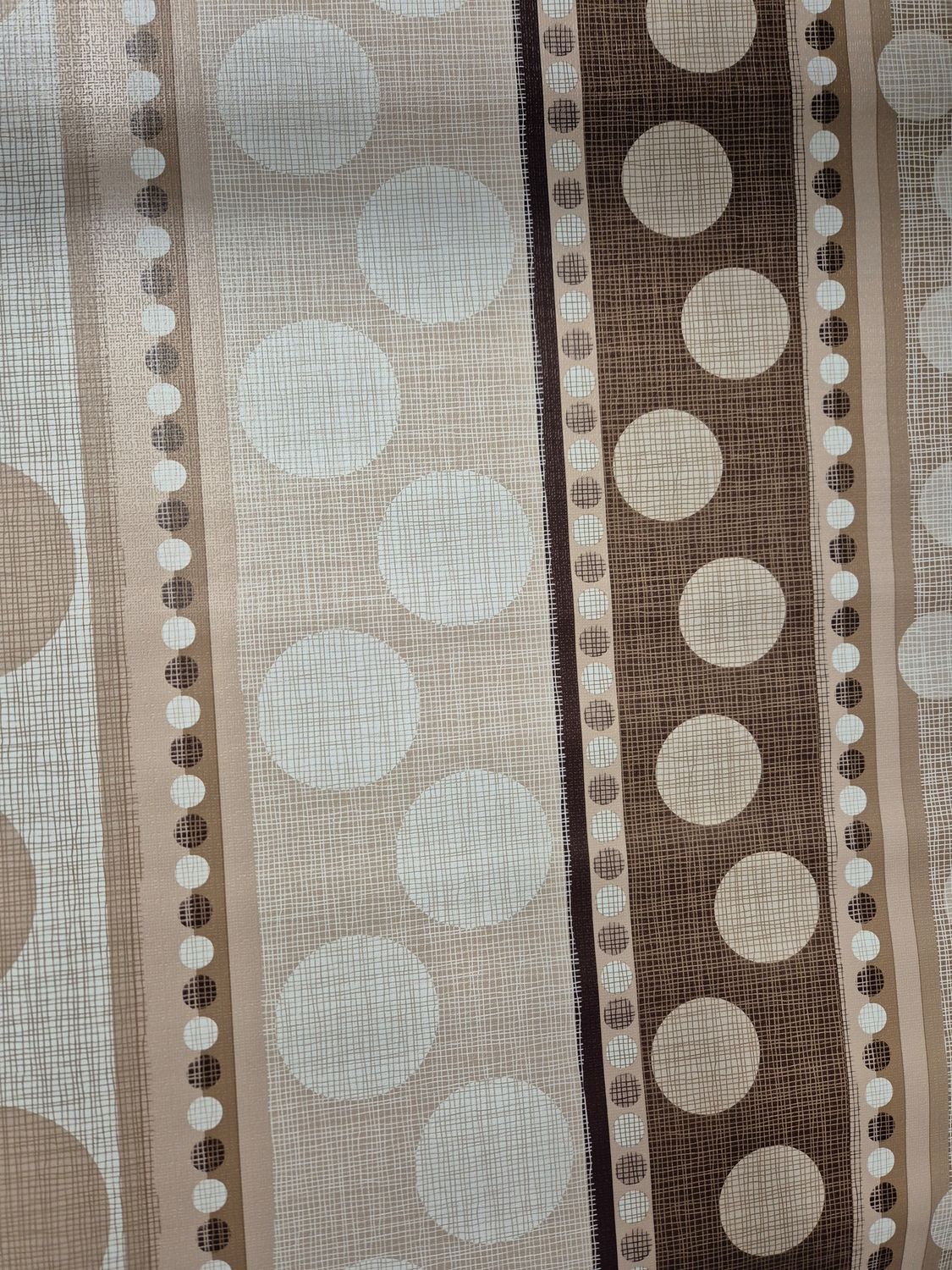 Brown Bubble Tablebloth