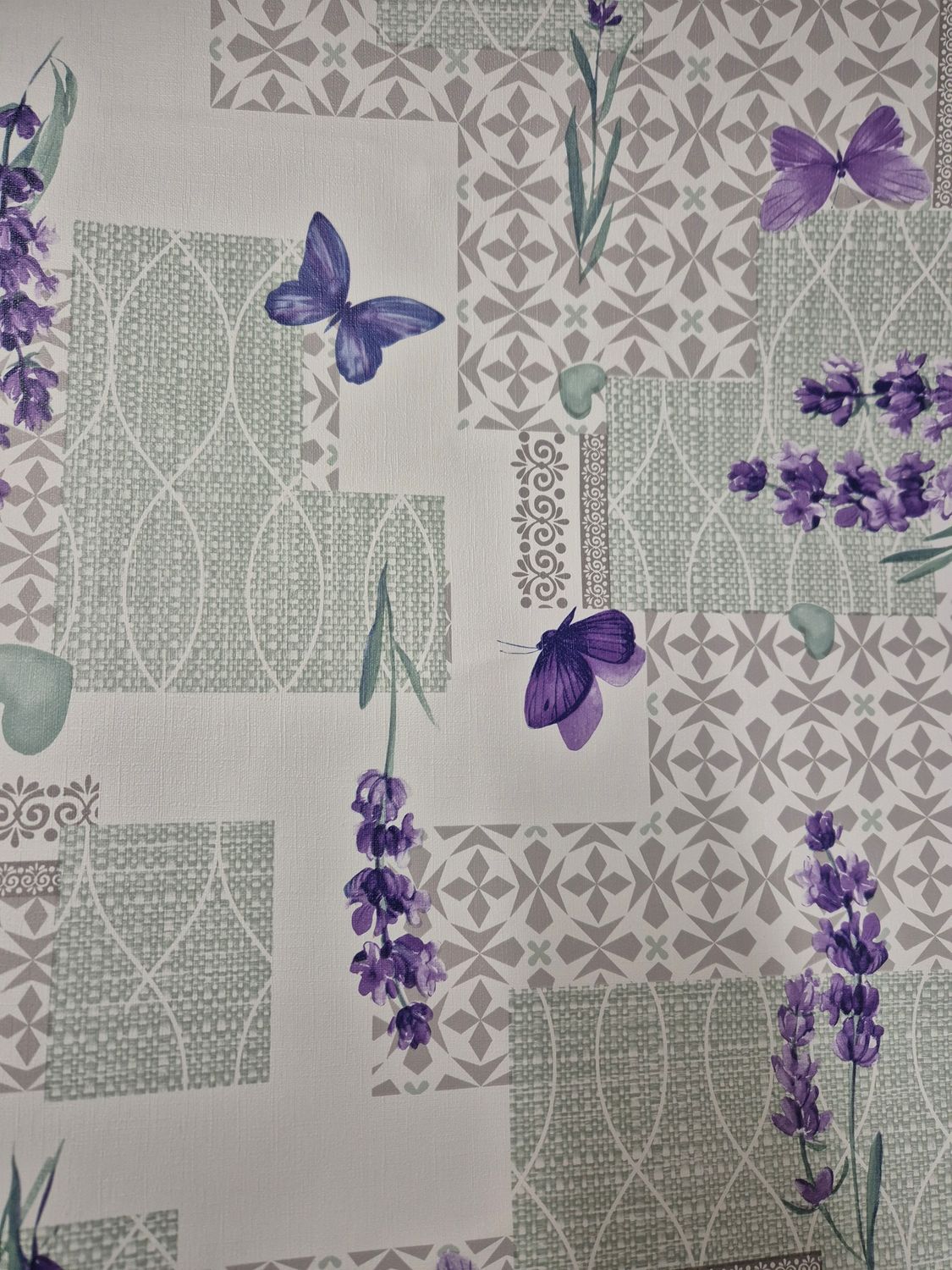 Purple Butterfly Tablecloth