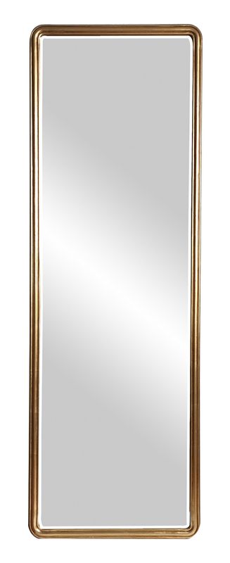 Large Gold Bevelled Mirror