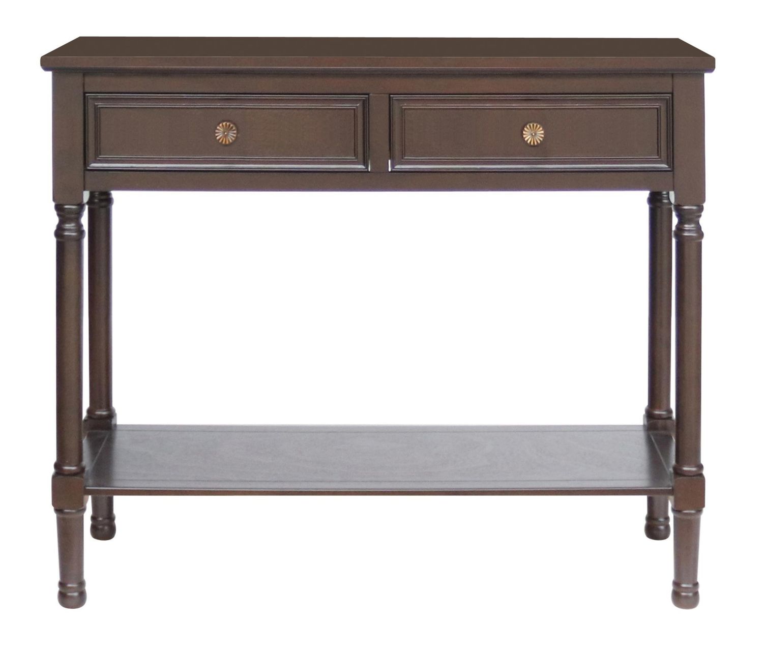 2 Drawer 1 Shelf Console Table