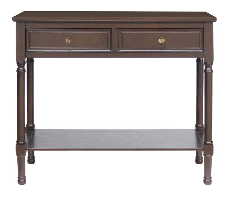 2 Drawer 1 Shelf Console Table