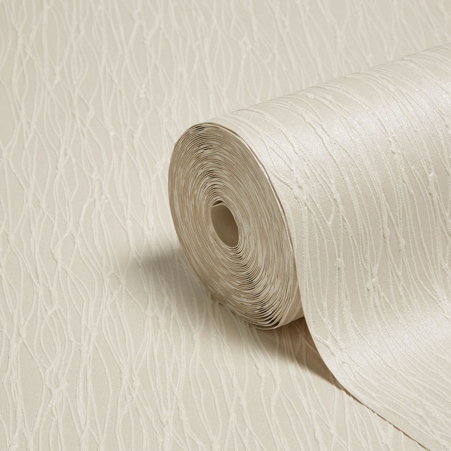 Opus Sienna Cream Wallpaper