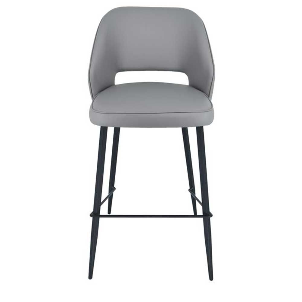 Bar Stool Pu Grey