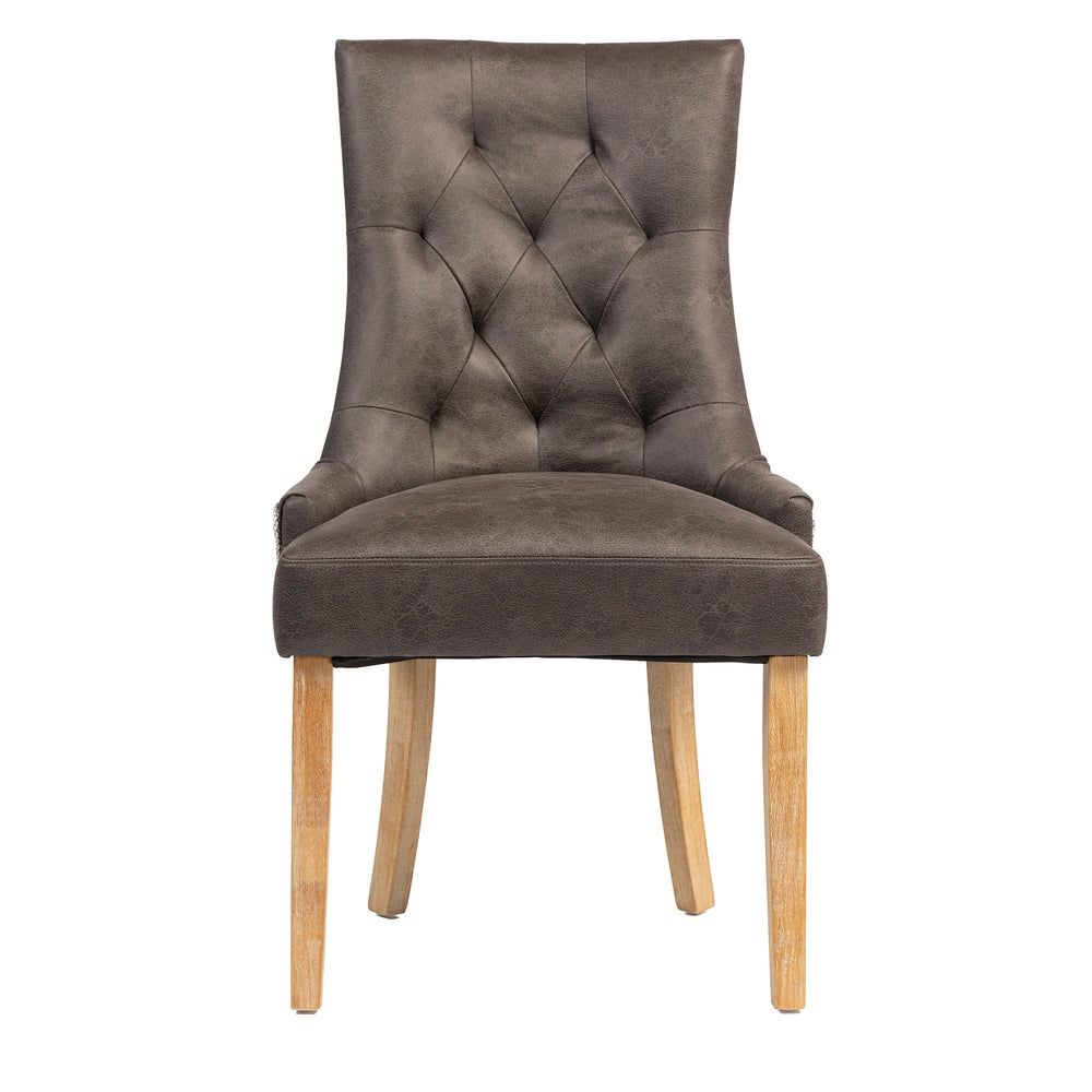 Nutmeg PU Dining Chair