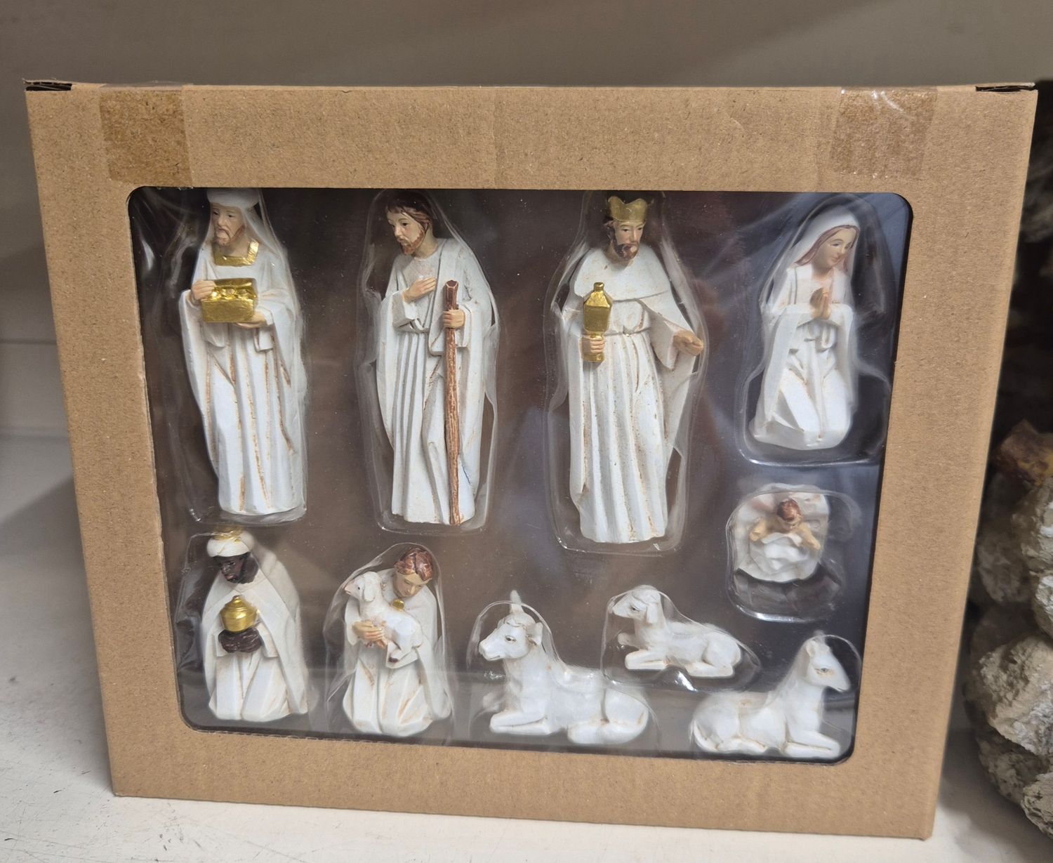 Nativity Set 10pcs in Window box  