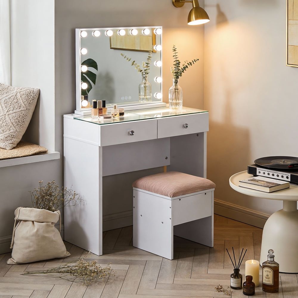 Vanity Set 2 Draw Storage