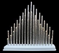Silver Electric Candle Bridge