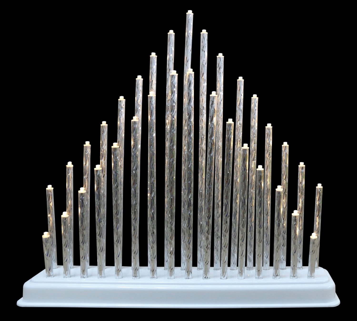 Silver Battery Candle Bridge