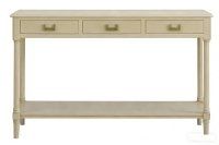 Ligh Oak 3 Draw Console