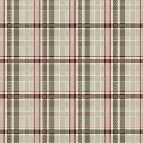 Red &amp; Green Check Tablecloth