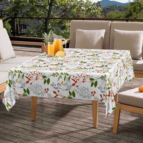 Lotus Floral Tablecloth