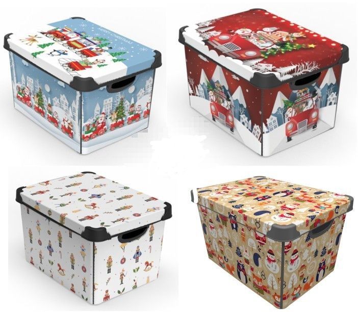 22Ltr Christmas Storage Box