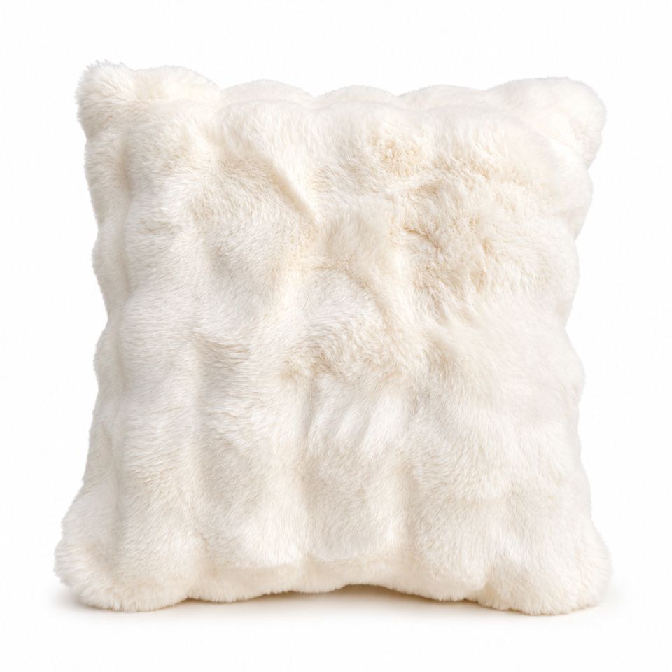 Fairbank Fur Cream Cushion