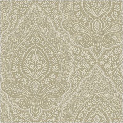 Damask Taupe Wallpaper