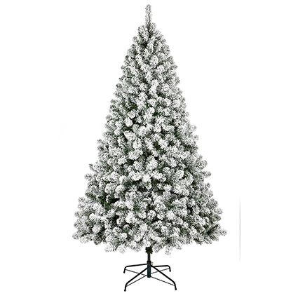 7ft Flocked Spuce Tree