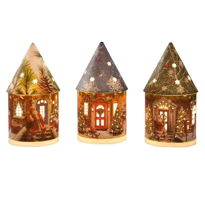 Lit Paper House