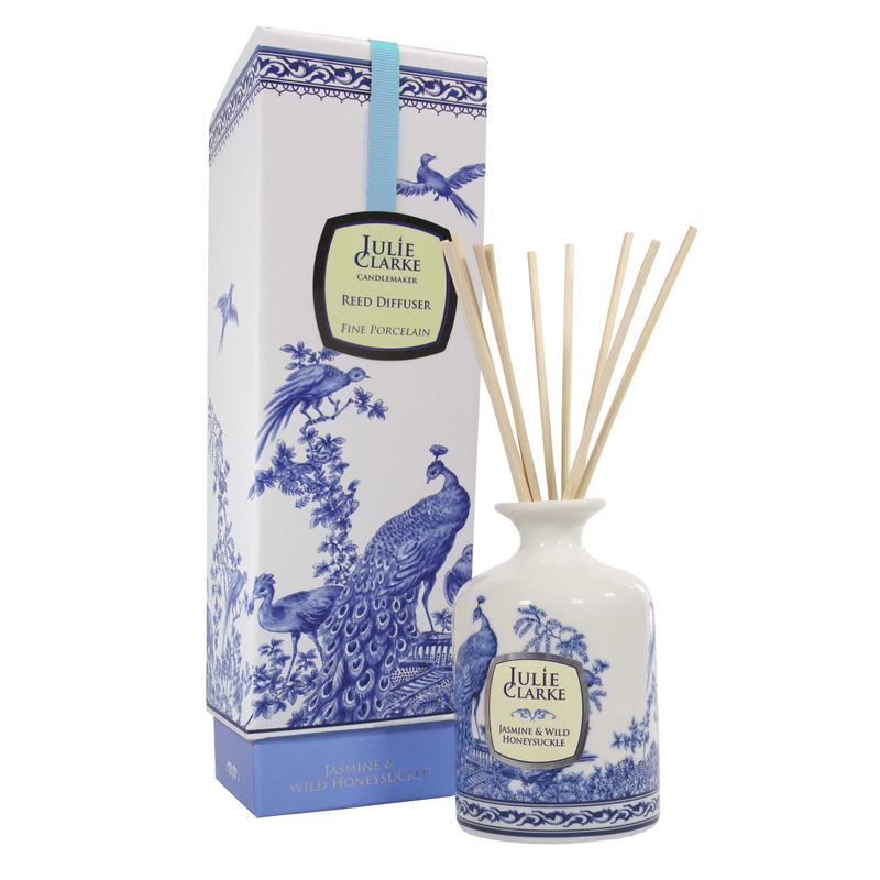 Geurstokjes - Jasmijn & Wilde Kamperfoelie - Vegan / Cruelty Free - 150 ml