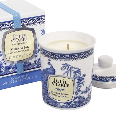 Geurkaars - Jasmijn & Wilde Kamperfoelie - Vegan / Cruelty Free - 150 gr.