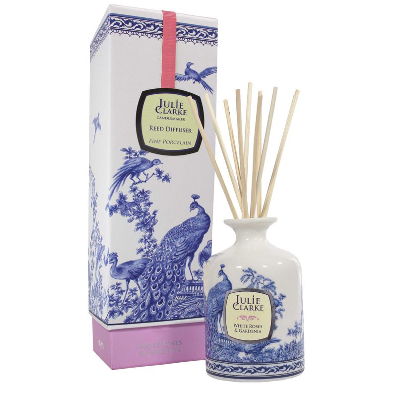 Geurstokjes - Witte rozen & Gardenia - Vegan / Cruelty Free - 150 ml