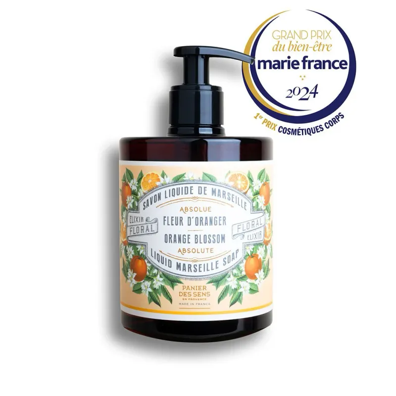 Marseillezeep - Orange Blossom - Vegan - 500 ml