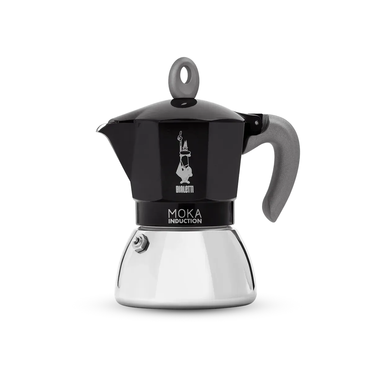 MOKA INDUCTION BLACK 6 CUPS
