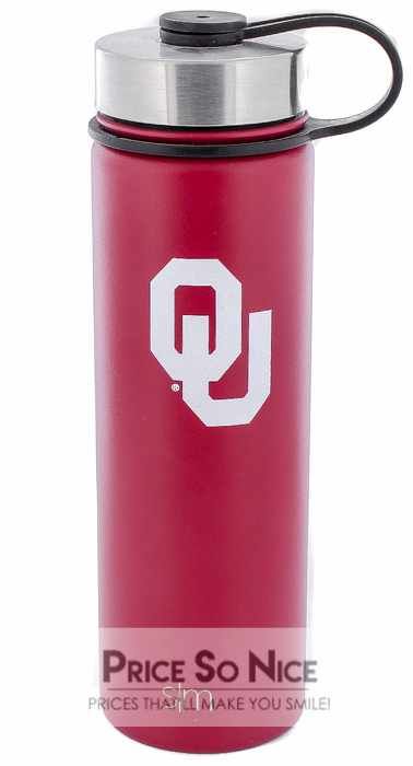 Simple Modern OU Red 20 oz. Vacuum Insulated Stainless Steel Bottle
