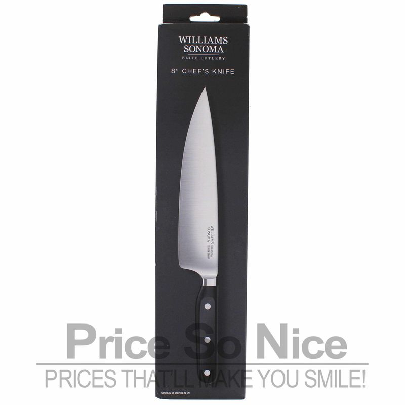 Williams Sonoma Elite Chef&#39;s Knife, 8&quot; MSRP $130