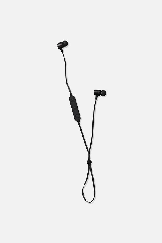 Typo Active Wireless Earphones - Black