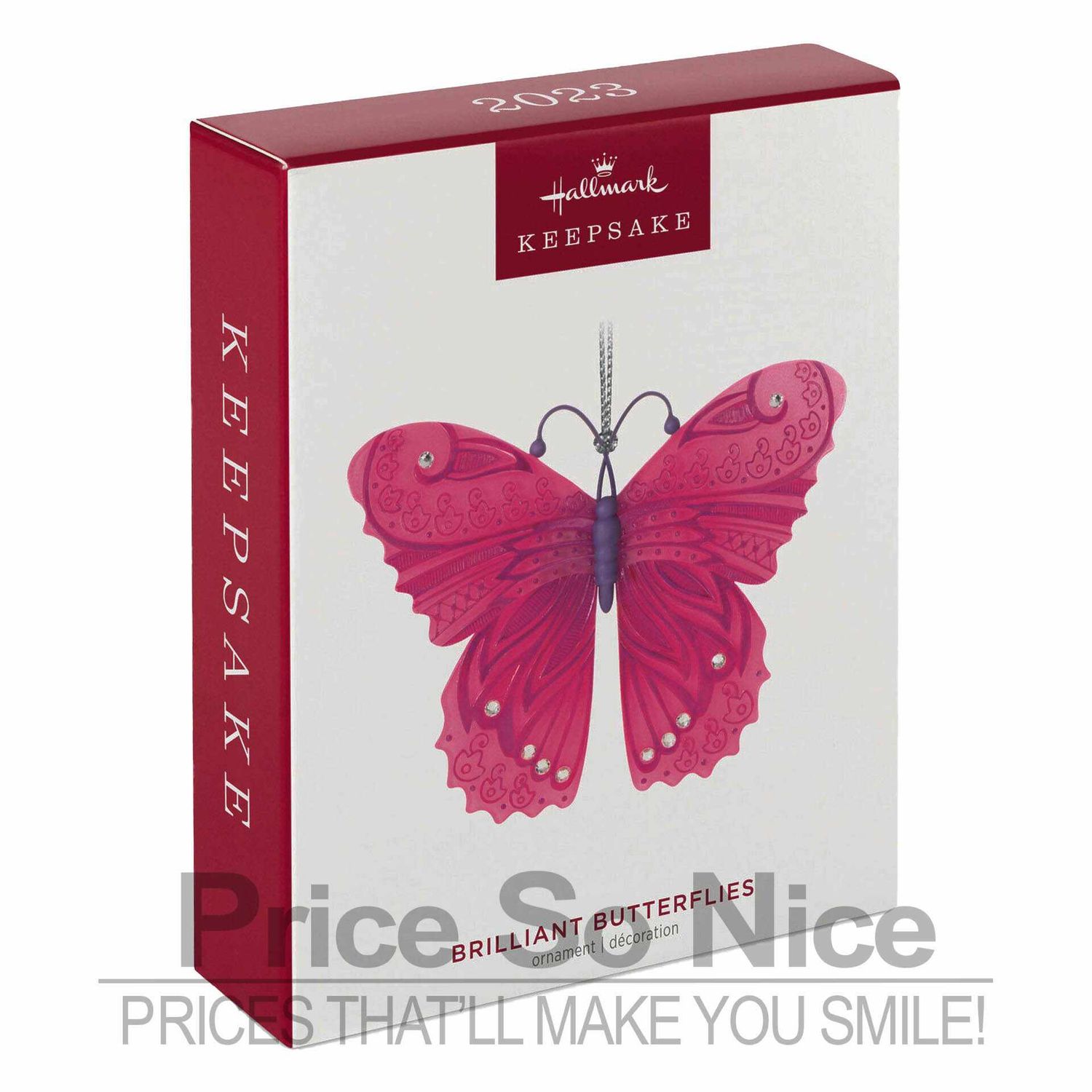 Hallmark 2023 Ornament - Brilliant Butterflies - 7th in the Series